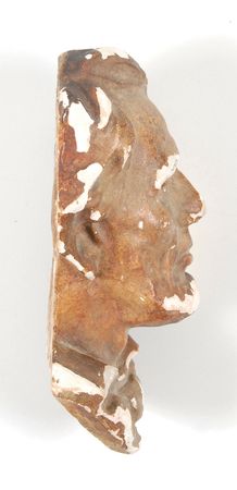 Lot #601 Gutzon Borglum: Scarce plaster Mt. Rushmore bust of President Lincoln?presented by Borglum himself - Image 3
