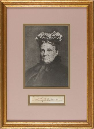 Lot #220 Hetty Green Signature - Image 1