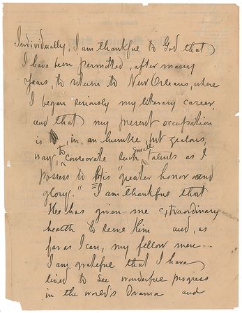 Lot #775 James R. Randall: “My present occupation is, in an humble but zealous way to consecrate such small talents as I possess to his greater honor and glory” - Image 1