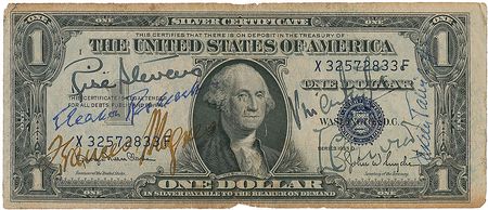 Lot #1033 Leigh, Olivier, and Others: Unique combination of mid-20th century icons, including Eisenhower, Leigh, and Olivier - Image 1