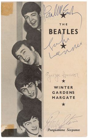 Lot #817 Beatles: Program from the band?s lengthy July 1963 headlining engagement at the Winter Gardens - Image 1