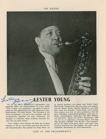 Lot #871 Jazz Musicians Program - Image 2