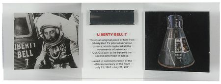 Lot #526 Liberty Bell 7 Flown Film - Image 1