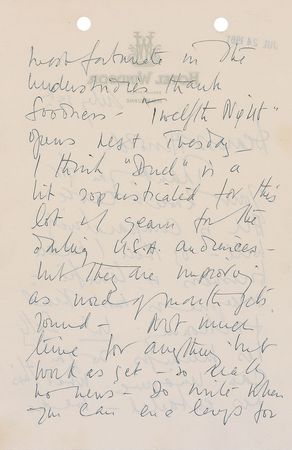 Lot #1103 Vivien Leigh Handwritten Letter Signed - Image 2