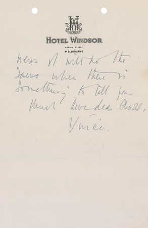 Lot #1103 Vivien Leigh Handwritten Letter Signed - Image 3