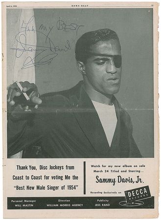 Lot #1072 Sammy Davis, Jr Magazine - Image 1