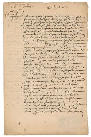 Lot #290 Cardinal Richelieu Signed Document - Image 1