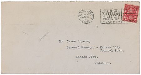 Lot #126 Herbert Hoover: Hoover calls the day after his nomination “the busiest day of my life” - Image 3