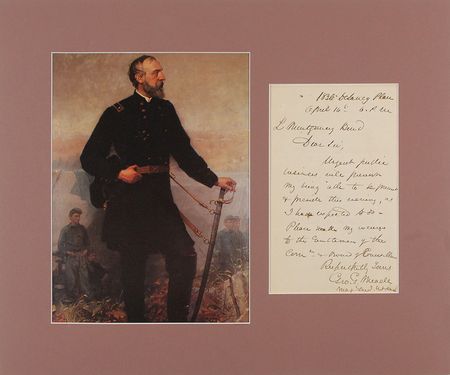Lot #476 George G. Meade Handwritten Letter Signed - Image 1