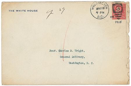 Lot #63 Woodrow Wilson: “I remember the old days with a great deal of affection” - Image 2