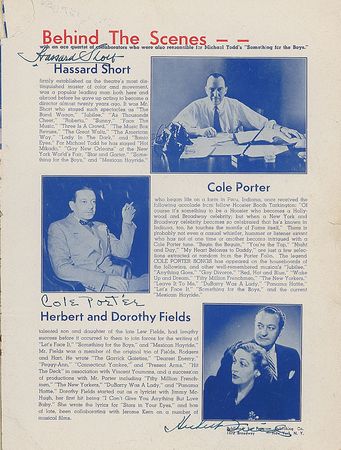 Lot #978 Cole Porter and Michael Todd Program - Image 2