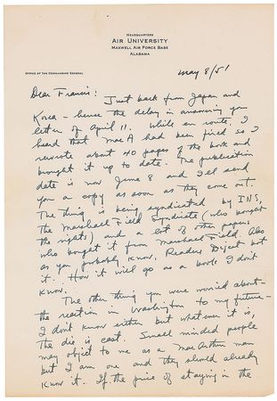 Lot #471 George C. Kenney - Image 3