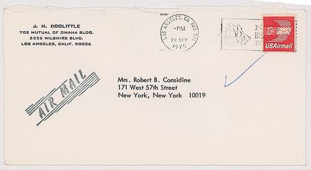 Lot #463 James H. Doolittle Typed Letters Signed - Image 6