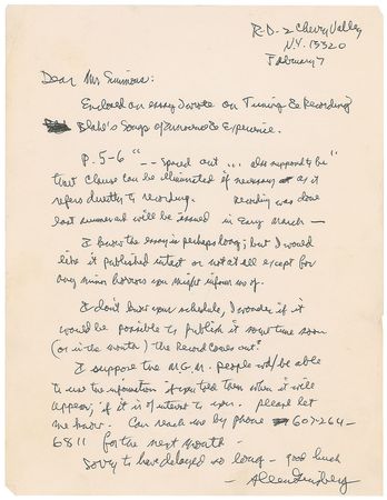 Lot #719 Allen Ginsberg - Image 1