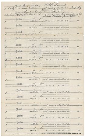 Lot #342 Jay Gould - Image 3