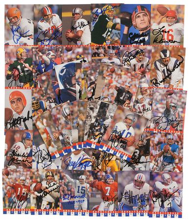 Lot #1236 Football: Quarterbacks - Image 1