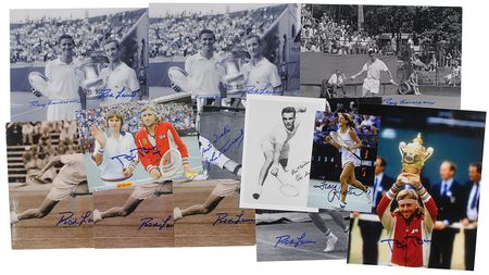 Lot #1272 Tennis Signed Photographs - Image 2
