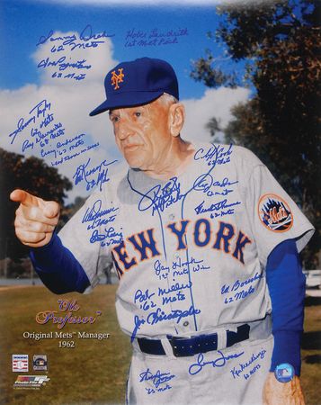 Lot #1263 NY Mets Signed Photographs - Image 1