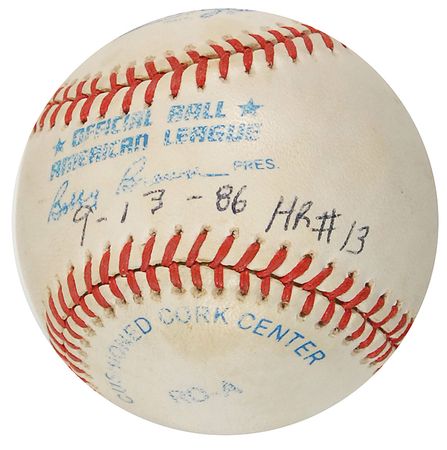 Lot #1233 Carlton Fisk Game-Used Baseball - Image 3