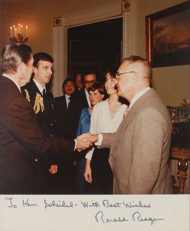 Lot #153 Ronald Reagan Signed Photograph - Image 2