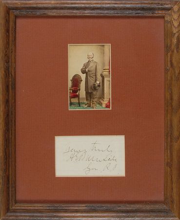Lot #461 Ambrose E. Burnside Signature - Image 1