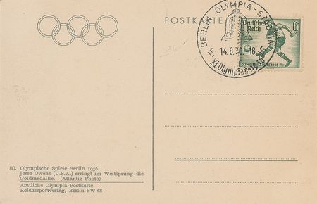 Lot #1157 Jesse Owens Signed Photograph - Image 2