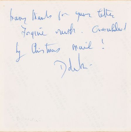 Lot #760 Daphne Du Maurier Signed Photograph and Typed Letter Signed - Image 3