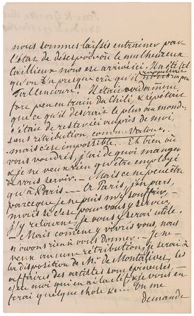 Lot #462 Louis Philippe D?Orleans Handwritten Letters Signed - Image 6
