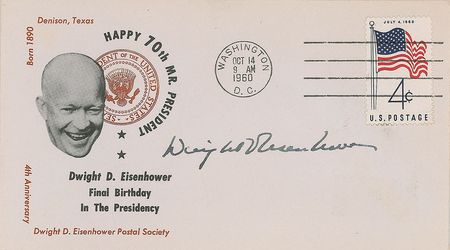 Lot #135 Dwight D. Eisenhower and Douglas MacArthur Commemorative Covers - Image 1