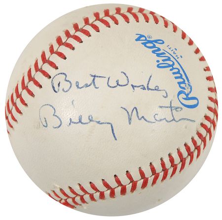 Lot #1259 Billy Martin Baseball - Image 1