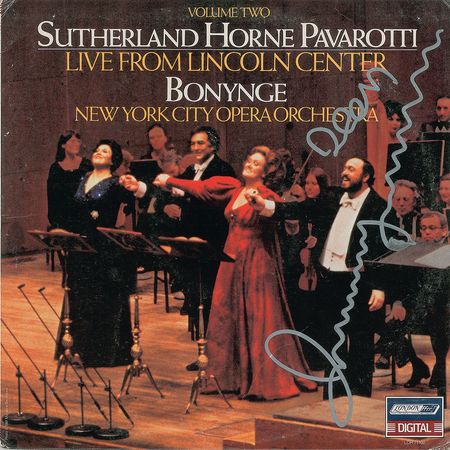 Lot #972 Luciano Pavarotti and Placido Domingo Albums - Image 1