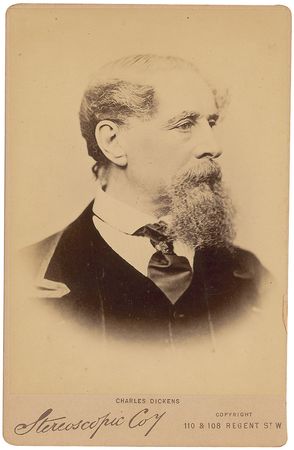 Lot #707 Charles Dickens: Exceptional envelope panel sent to his longtime publisher, Chapman and Hall - Image 2
