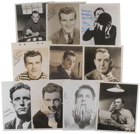 Lot #1049 Actors Signed Photographs - Image 1