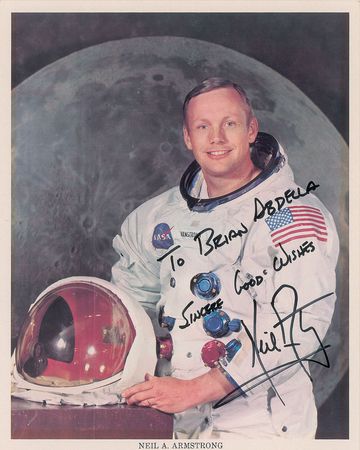 Lot #536 Apollo 11 Signed Photographs - Image 1