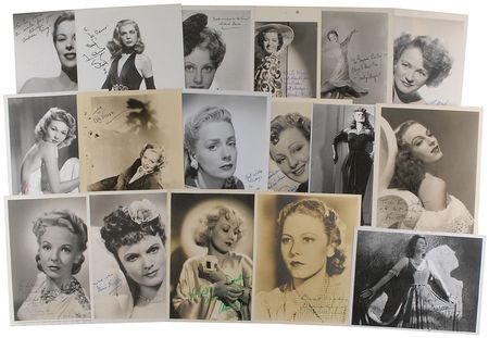 Lot #1054 Actresses Signed Photographs - Image 2
