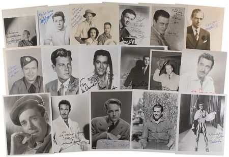 Lot #1050 Actors Signed Photographs - Image 2