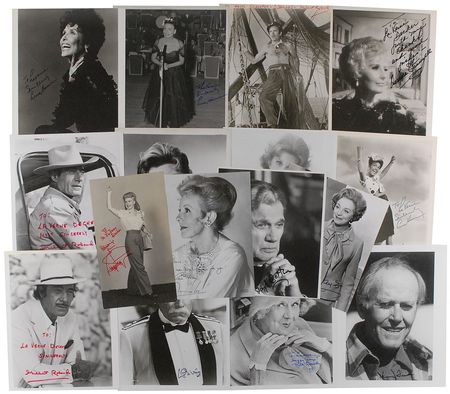 Lot #1052 Actors and Actresses Signed Photographs - Image 1