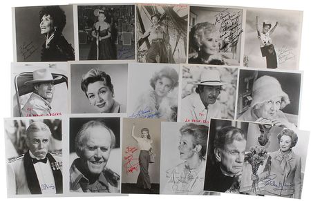 Lot #1052 Actors and Actresses Signed Photographs - Image 2