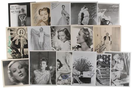 Lot #1056 Actresses Signed Photographs - Image 2