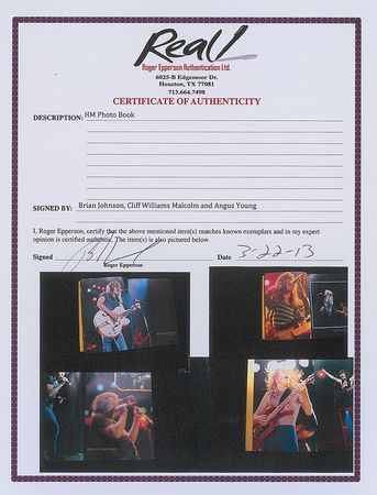 Lot #810 AC/DC Book - Image 6
