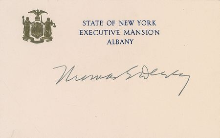Lot #474 George Marshall and Thomas Dewey - Image 2