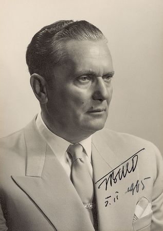 Lot #396 Josip Tito Signed Photograph - Image 1