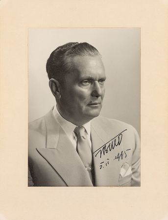 Lot #396 Josip Tito Signed Photograph - Image 2