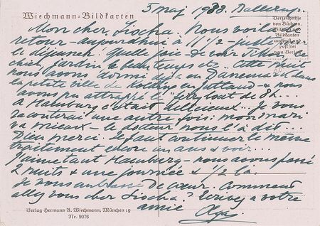 Lot #343 Grand Duchess Olga Alexandrovna Handwritten Letter Signed - Image 1