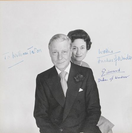 Lot #309 Duke and Duchess of Windsor Signed Photograph - Image 1