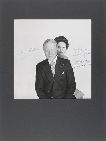 Lot #309 Duke and Duchess of Windsor Signed Photograph - Image 2