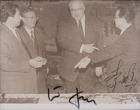 Lot #378 Li Peng: The Chinese leader who set the stage for the famous ?Tank Man? photograph - Image 1