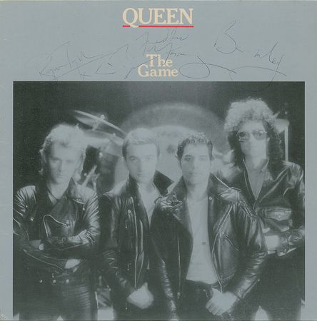 Lot #893 Queen: Queen signs their only album to hit #1 on the charts - Image 1