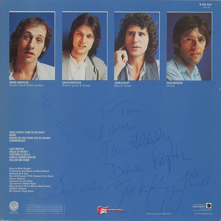 Lot #851 Dire Straits Album - Image 1
