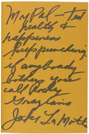 Lot #1252 Jake LaMotta - Image 1